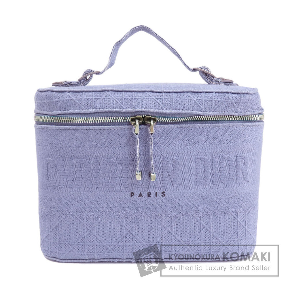 Christian Dior Lady D Lite Vanity Handbag Canvas